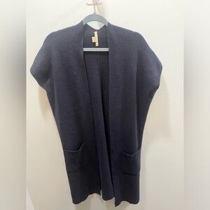 Michael Kors Navy Cardigan Sweater